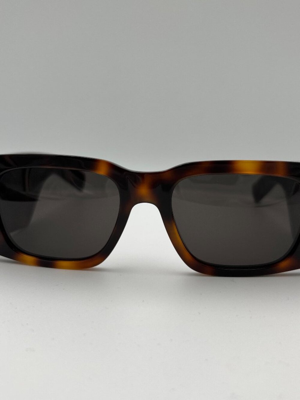 Saint Laurent SL 654 Havana Rectangle Sunglasses